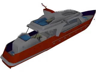 Boat 3D Model