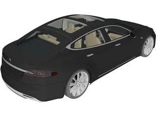 Tesla Model S 3D Model