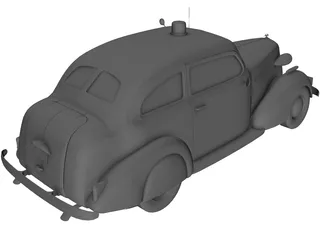 Buick Special (1937) 3D Model