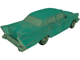Chevrolet Bel Air Classic (1952) 3D Model