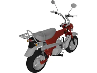 Honda CT70 (1969) 3D Model