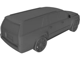 Cadillac Escalade (2017) 3D Model