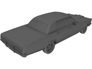 Ford Landau (1980) 3D Model