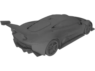 Jaguar C-X75 R3 Spec (2017) 3D Model