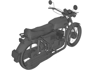 Jawa 350-634 (1978) 3D Model