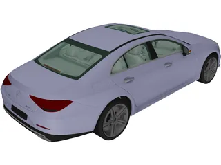 Mercedes-Benz CLS 450 (2018) 3D Model