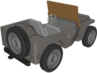 Jeep Wrangler 3D Model