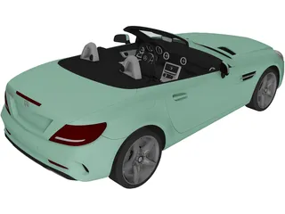 Mercedes-Benz SLC 300 3D Model