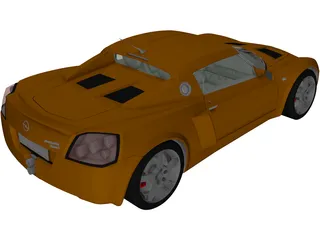 Opel Speedster Turbo (2004) 3D Model