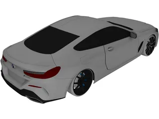 BMW 850i Coupe (2019) 3D Model