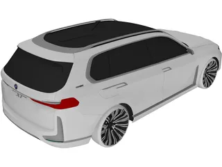 BMW X7 Concept (2017) 3D Model