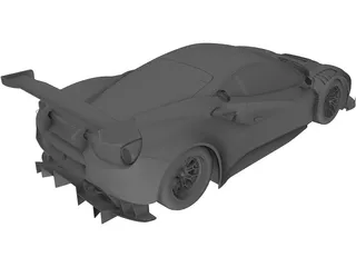 Ferrari 488 GT3 3D Model
