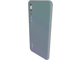 Huawei P20 Pro 3D Model