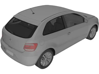 Volkswagen Polo (2013) 3D Model