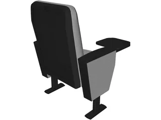 Cinema Chair Ey-145 3D Model