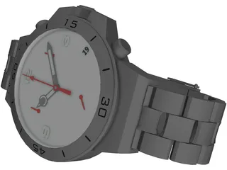 Expander Watch 3D Model