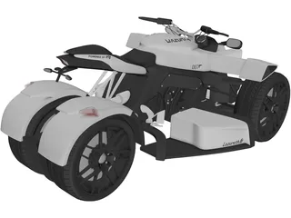 Lazareth Wazuma R1 (2017) 3D Model