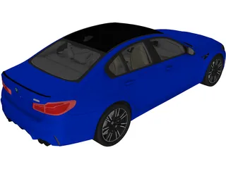 BMW M5 [F90] (2018) 3D Model