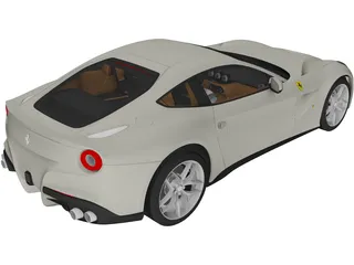 Ferrari F12 Berlinetta (2014) 3D Model