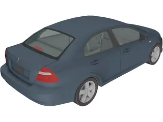 Pontiac G3 (2009) 3D Model