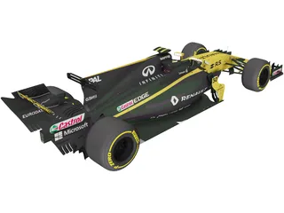 Renault RS17 F1 (2017) 3D Model