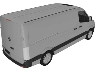 Mercedes-Benz Sprinter (2013) 3D Model