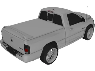 Dodge Ram 1500 SRT10 [Tuned] (2013) 3D Model