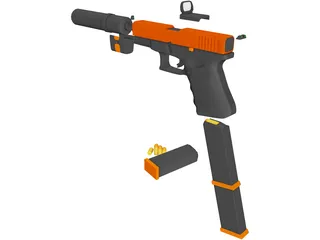 Glock 3D Model