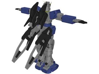 RX-78GP03S Gundam Dendrobium Stamen 3D Model