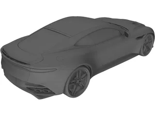 Aston Martin DBS Superleggera (2019) 3D Model