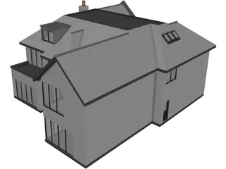 Modern House 3D Model