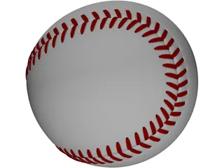 Baseball 3D Model