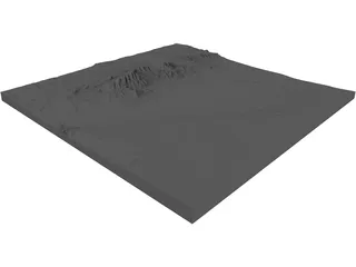 Albuquerque Topology 3D Model