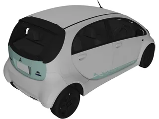 Mitsubishi i-MiEV (2009) 3D Model