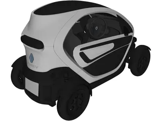 Renault Twizy ZE (2012) 3D Model