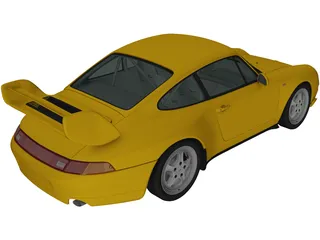 Porsche 911 Carrera RS (1995) 3D Model