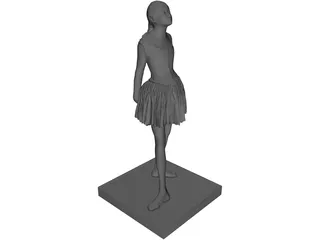 Dancer Woman 3D Model