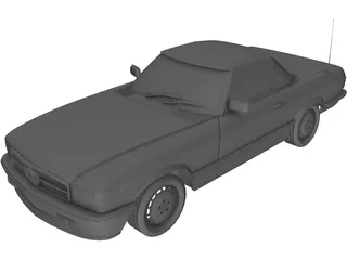 Mercedes-Benz 350SLC 3D Model