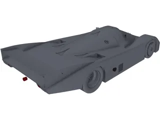 Porsche 962 3D Model