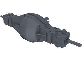 Rear Differential 3D Model