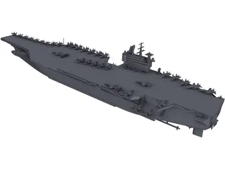 Aircraft Carrier 3D Model