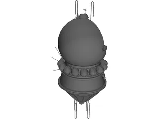 Vostok 1 3D Model