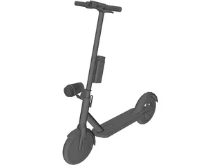 Electric Scooter 3D Model