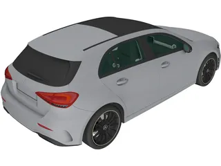 Mercedes-Benz A-Class (2019) 3D Model