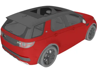 Land Rover Discovery Sport (2016) 3D Model