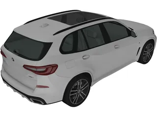 BMW X5 M Sport (2019) 3D Model