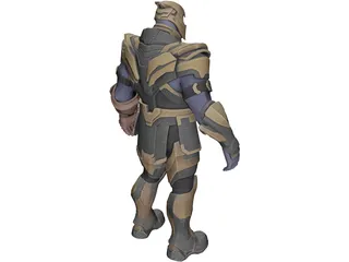 Thanos Armor 3D Model