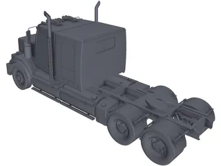 Western Star 4900 (2018) 3D Model