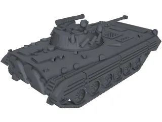 BMP-1 3D Model