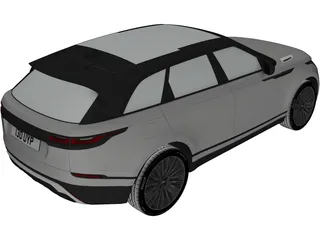Range Rover Velar (2018) 3D Model
